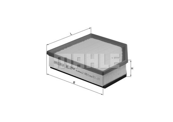 WILMINK GROUP Воздушный фильтр WG1215963